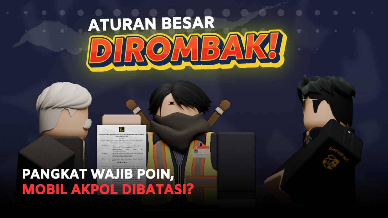 Sistem Baru Polri Roblox: Bye-bye KPLB Pangkat Rendah, Hello Sistem Poin