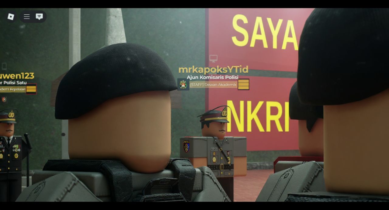 Taruna Akpol Roblox Naik Tingkat, Siap Magang di 5 Satuan dengan Pesan Tegas Jaga Karakter