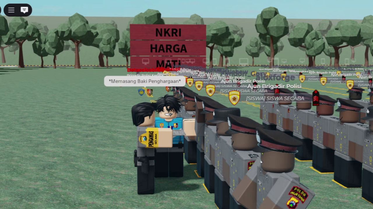 Siswa Secaba Angkatan 22 Resmi Dilantik Menjadi Bintara Polri Roblox