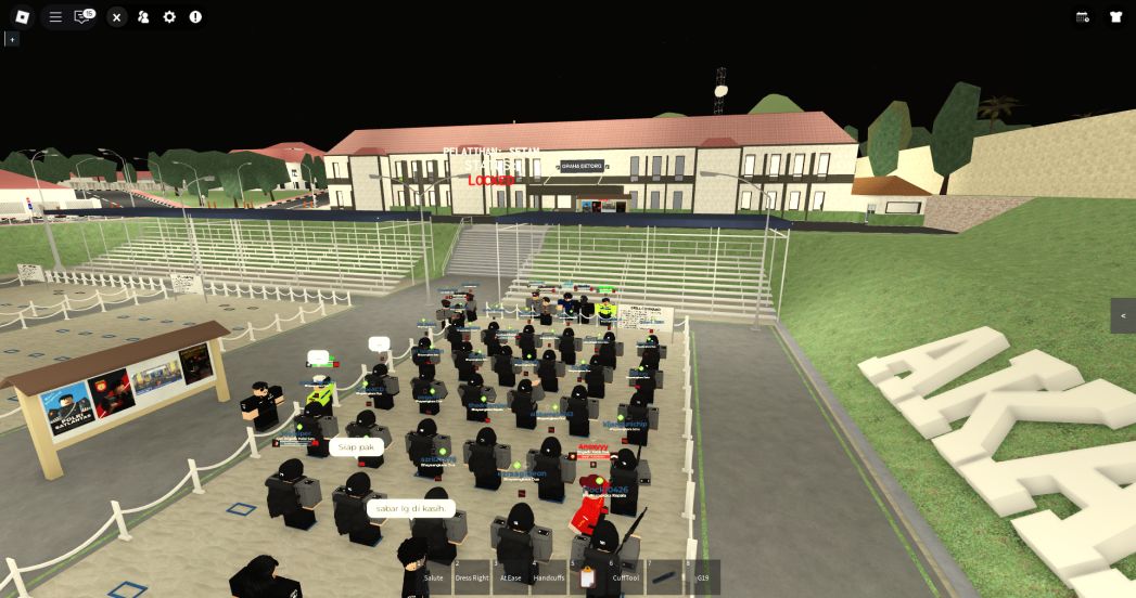 SETAM Polri Roblox Angkatan 13 Oktober Dilangsungkan, 30 Siswa Jalani Ujian Disiplin hingga Lulus Jadi Tamtama