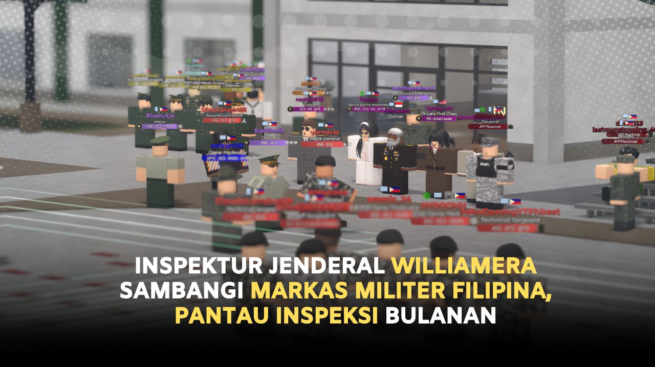 Inspektur Jenderal williamera Sambangi Markas Militer Filipina, Pantau Inspeksi Bulanan