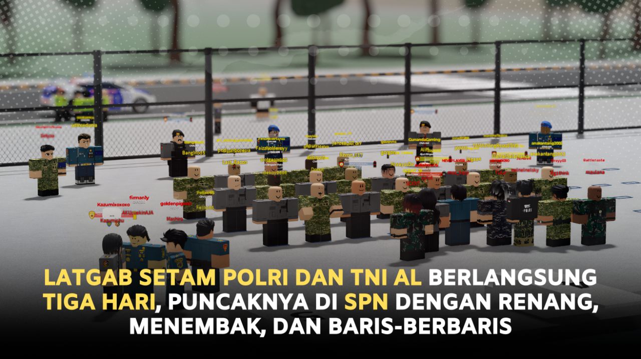 Latgab Setam POLRI dan TNI AL Berlangsung Tiga Hari, Puncaknya di SPN dengan Renang, Menembak, dan Baris-Berbaris