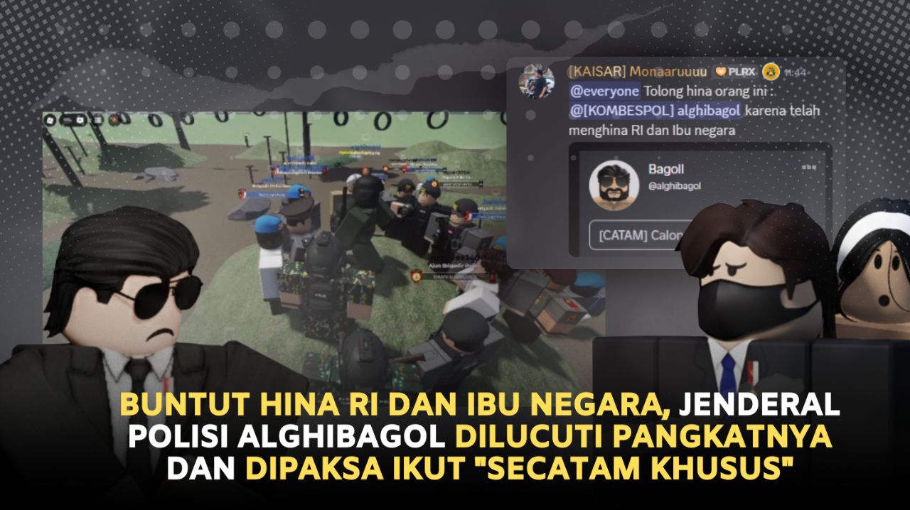 Buntut Hina RI dan Ibu Negara, Jenderal Polisi alghibagol Dilucuti Pangkatnya dan Dipaksa Ikut "Secatam Khusus"