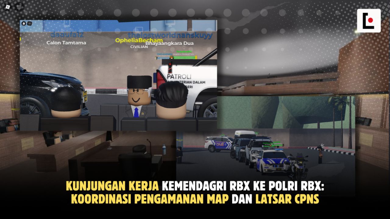 Kunjungan Kerja Kemendagri RBX Ke Polri RBX: Koordinasi Pengamanan Map Dan Latsar CPNS