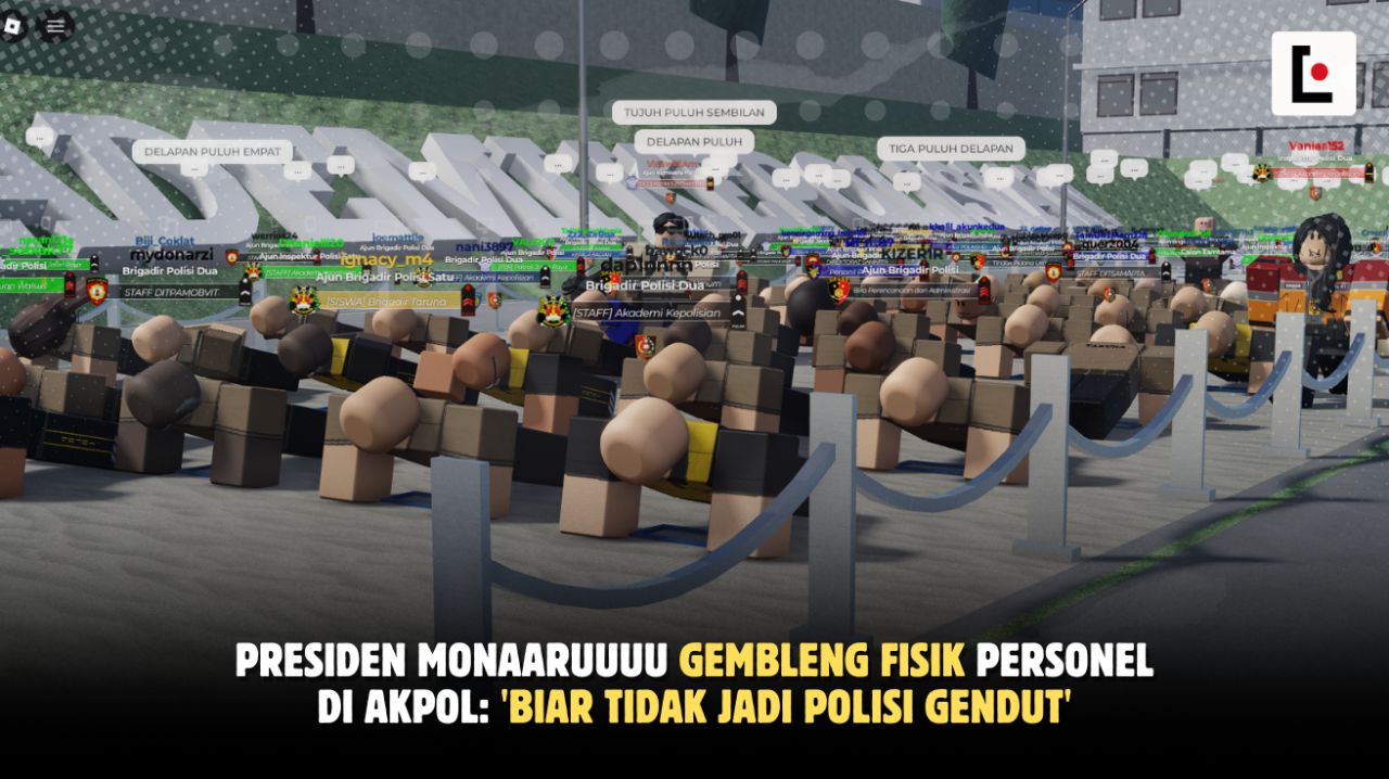 Presiden Monaaruuuu Gembleng Fisik Personel di Akpol: 'Biar Tidak Jadi Polisi Gendut'