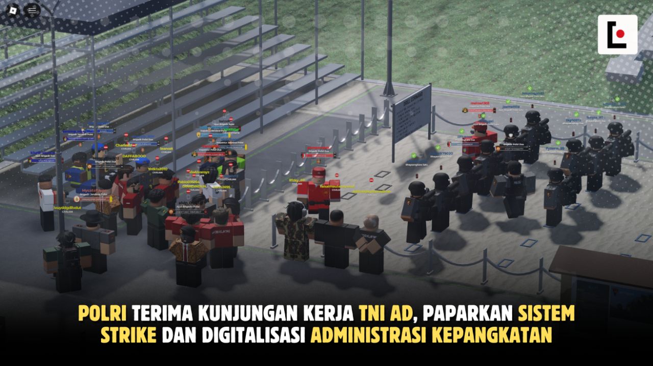 Polri Terima Kunjungan Kerja dari TNI AD, Paparkan Sistem Strike dan Digitalisasi Administrasi Kepangkatan