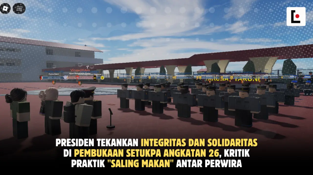 Presiden Tekankan Integritas dan Solidaritas di Pembukaan Setukpa Angkatan 26, Kritik Praktik "Saling Makan" Antar Perwira