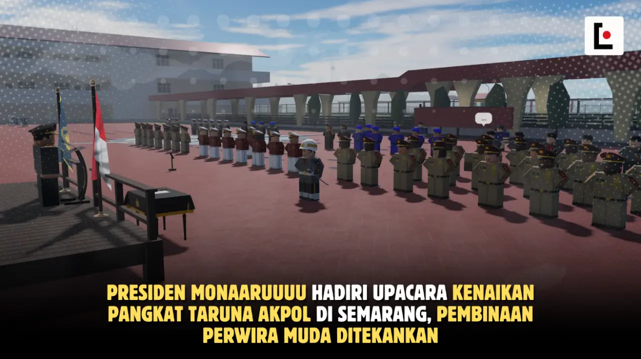 Presiden Monaaruuuu Hadiri Upacara Kenaikan Pangkat Taruna Akpol di Semarang, Pembinaan Perwira Muda Ditekankan