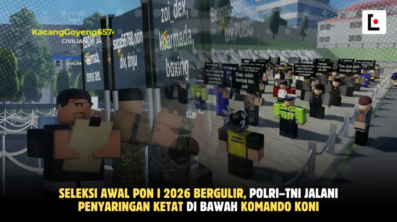 Seleksi Awal PON I 2026 Bergulir, Polri-TNI Jalani Penyaringan Ketat di Bawah Komando KONI