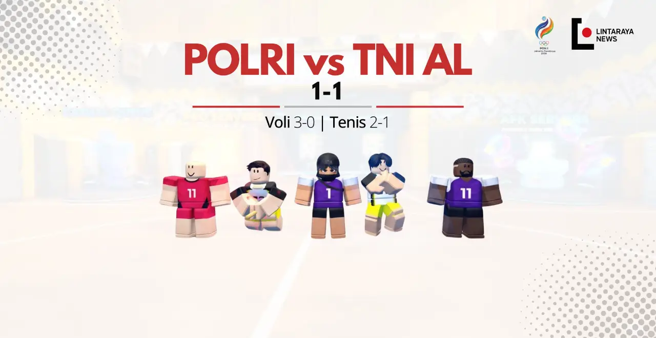 Hari Pertama PON I 2026 Memanas: Polri Dominasi Voli, AL Curi Poin di Tenis