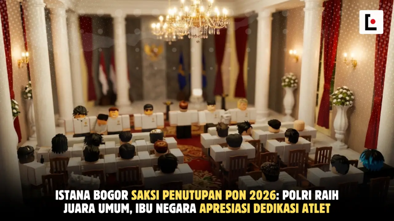 Istana Bogor Saksi Penutupan PON 2026: Polri Raih Juara Umum, Ibu Negara Apresiasi Dedikasi Atlet