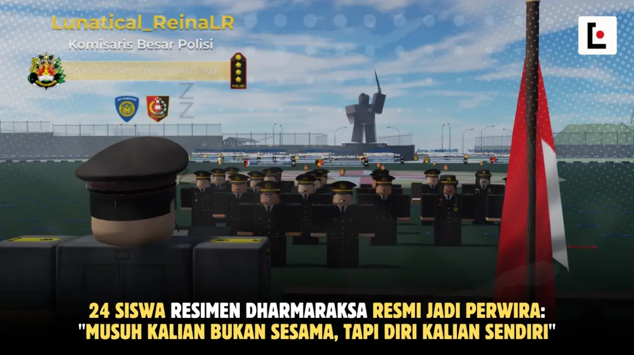 24 Siswa Resimen Dharmaraksa Resmi Jadi Perwira: "Musuh Kalian Bukan Sesama, Tapi Diri Kalian Sendiri"