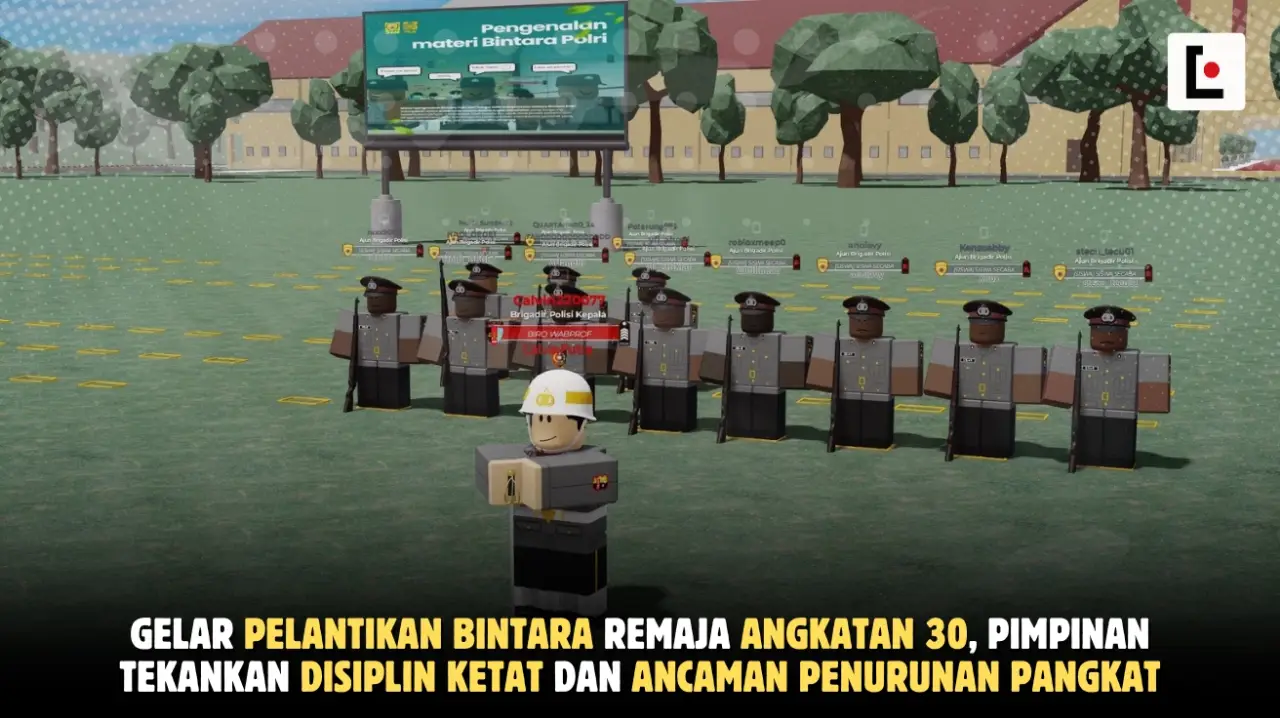 Gelar Pelantikan Bintara Remaja Angkatan 30, Pimpinan Tekankan Disiplin Ketat dan Ancaman Penurunan Pangkat