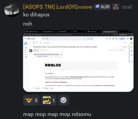 Fasilitas Akademi Angkatan Laut Roblox Lenyap Dihapus Roblox, ASOPS TNI Akui Nol Cadangan Data