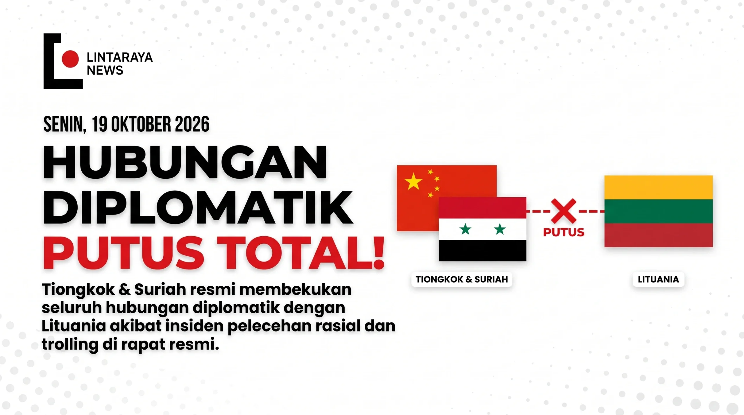 Putuskan Hubungan Diplomatik, Tiongkok dan Suriah Roblox Boikot Lituania Roblox Akibat Isu Rasisme
