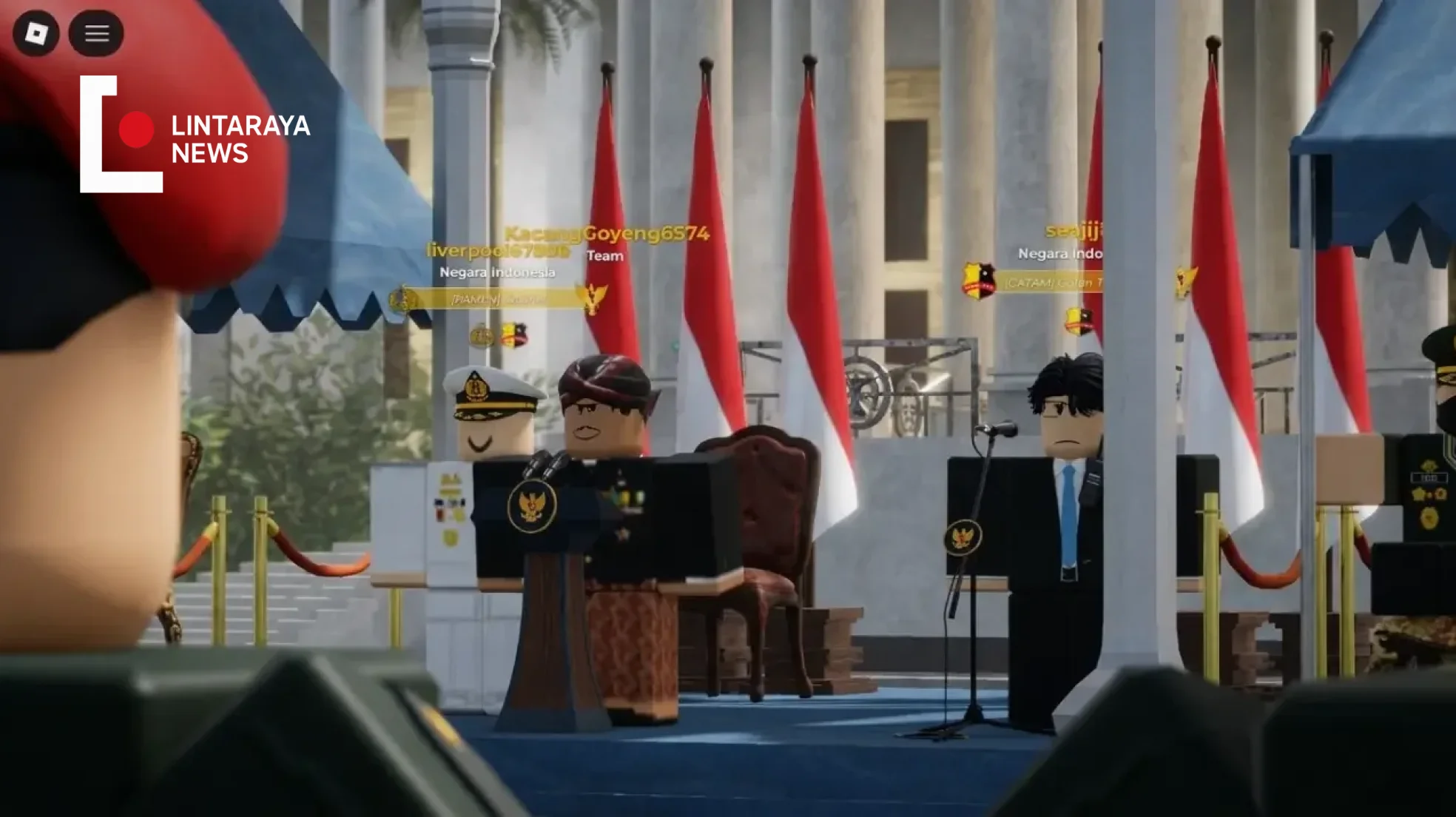 Kepala BPIP [RI] Roblox Pimpin Upacara Sumpah Pemuda, Singgung Karhutla